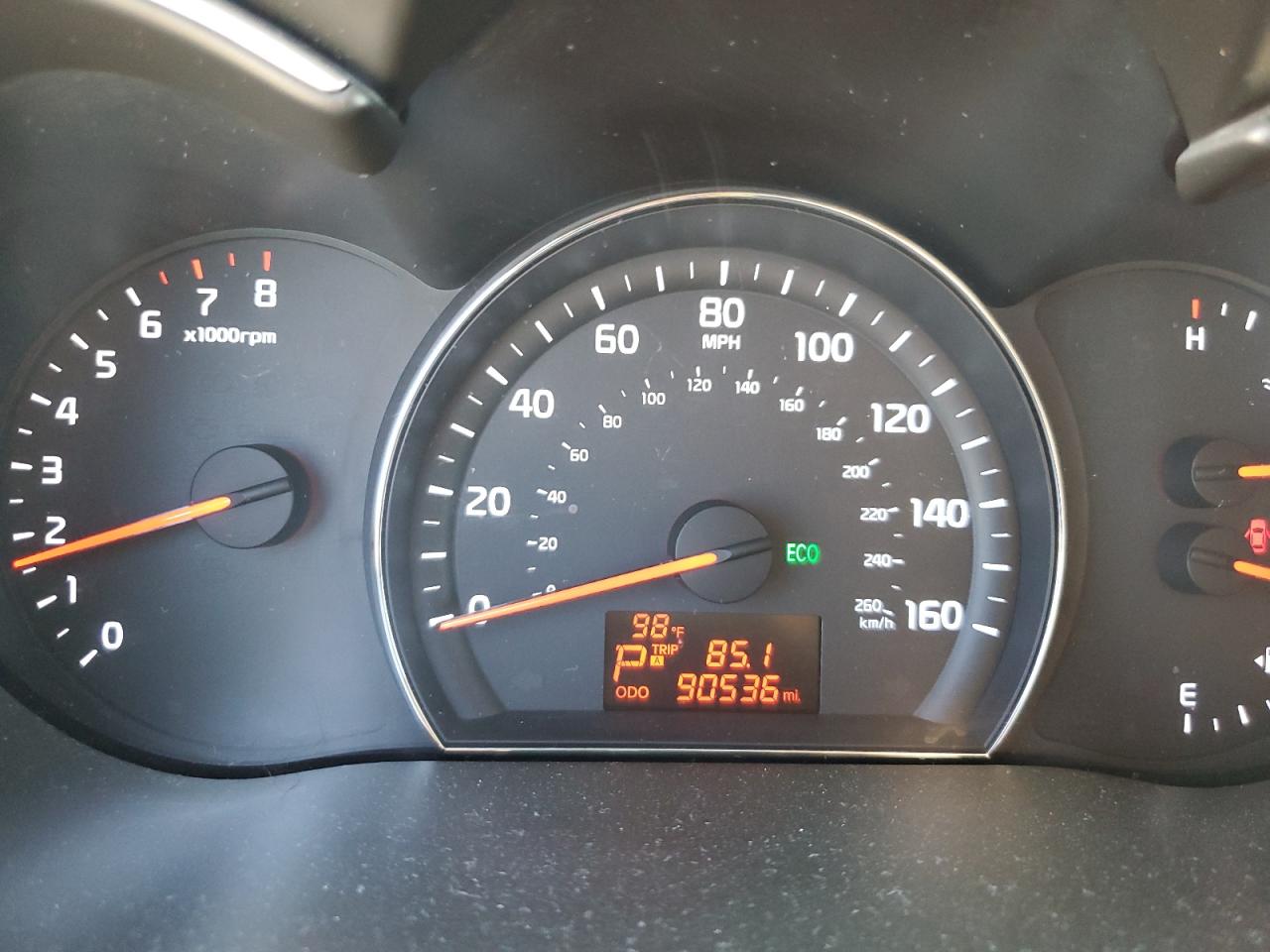 2014 Kia Sorento Lx VIN: 5XYKT3A61EG460760 Lot: 81086815