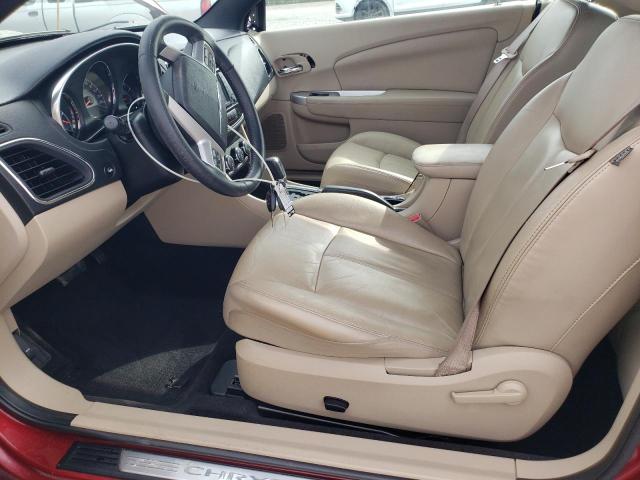  CHRYSLER 200 2013 Czerwony