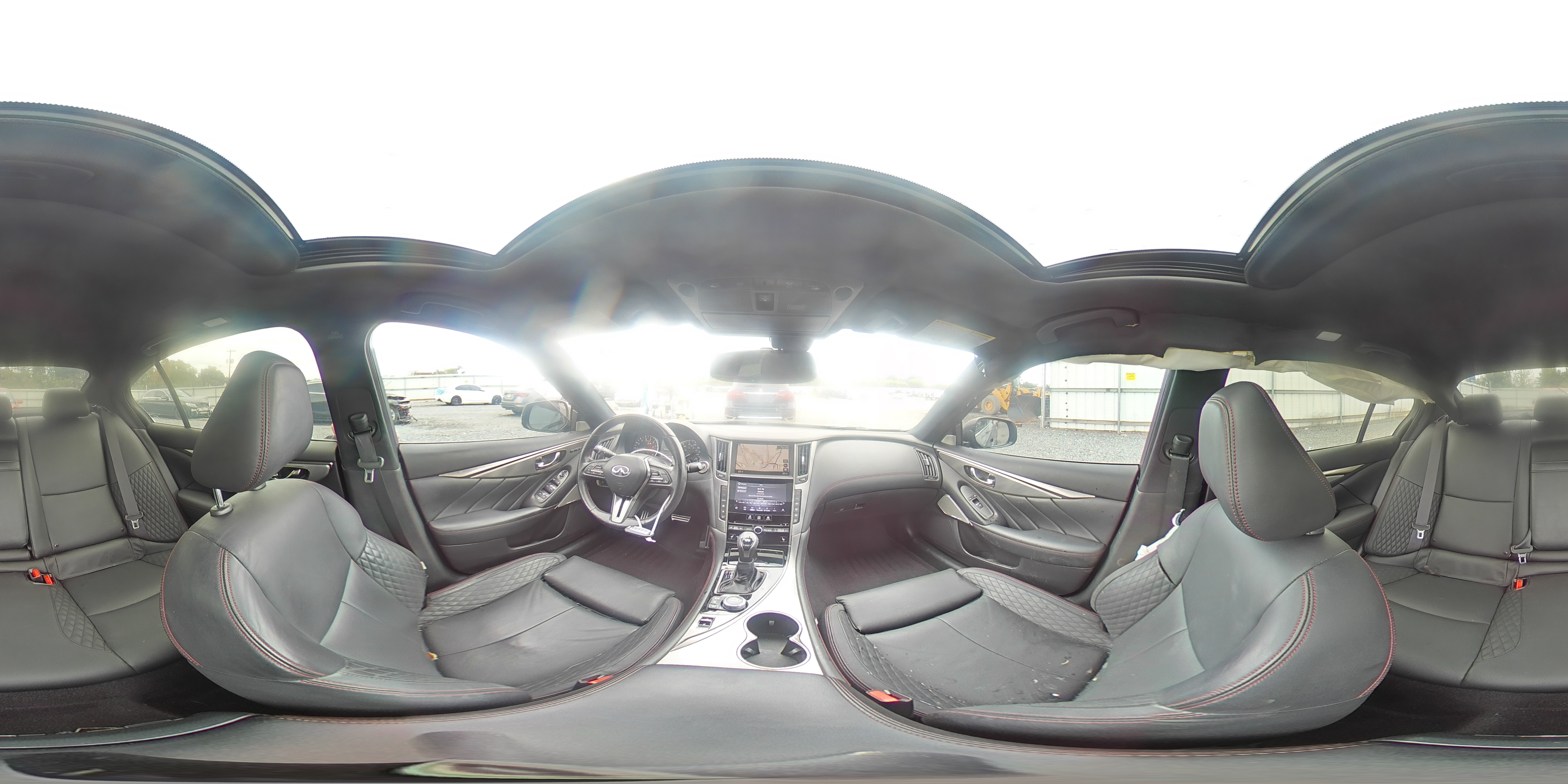 2020 Infiniti Q50 Red Sport 400 VIN: JN1FV7AR2LM660574 Lot: 80117255