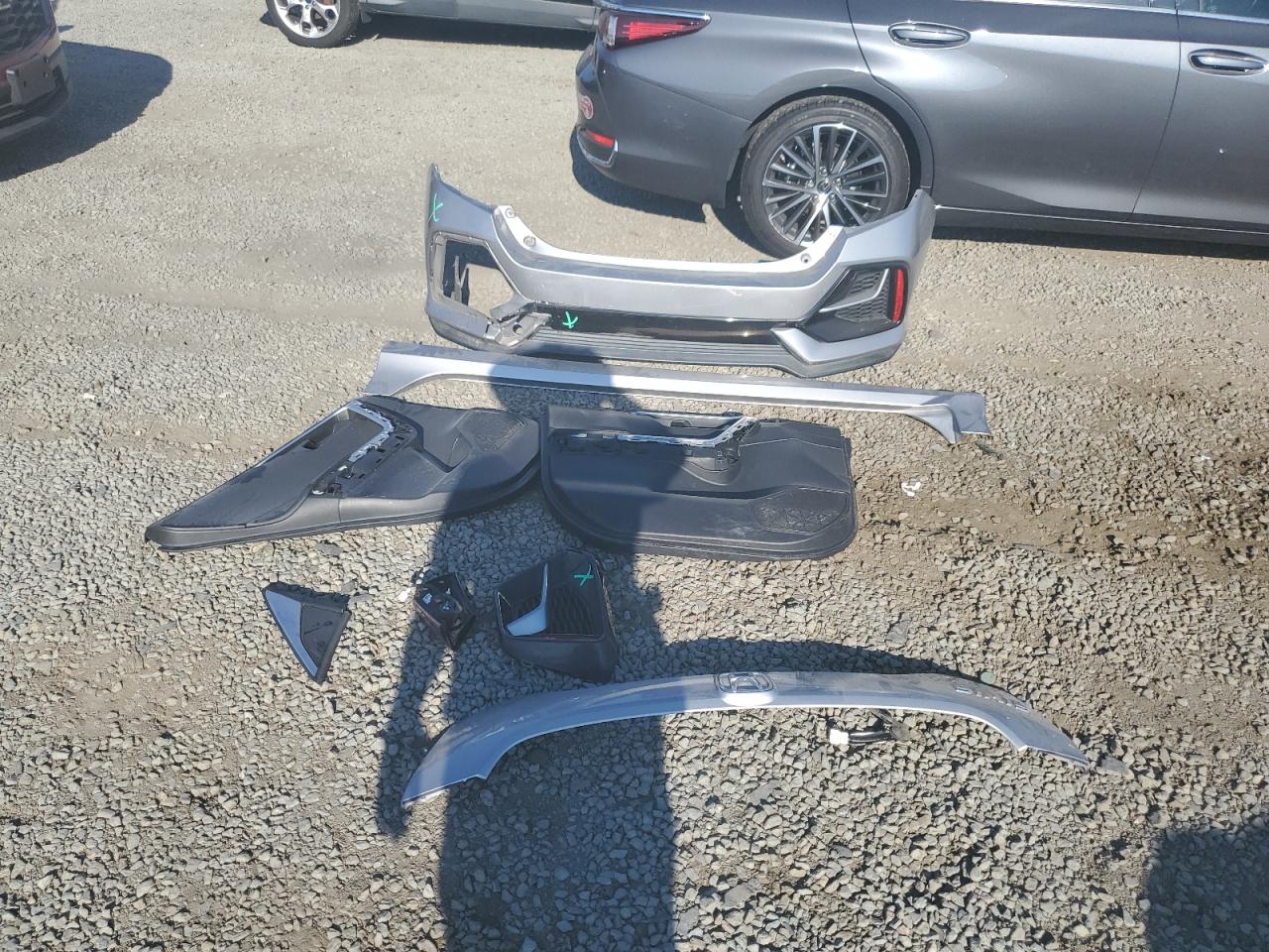 2020 Honda Civic Ex VIN: SHHFK7H63LU417221 Lot: 80644415