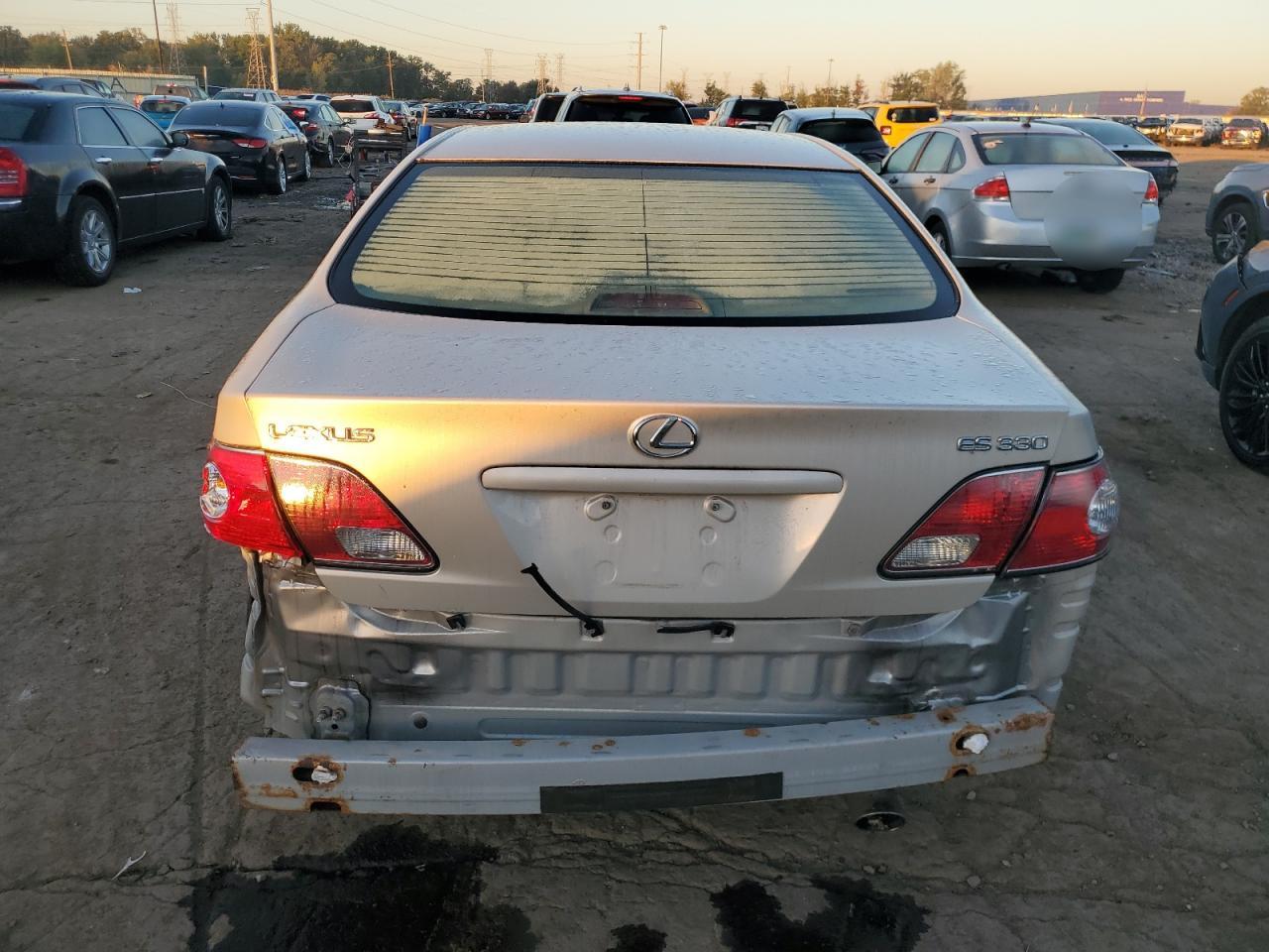 2004 Lexus Es 330 VIN: JTHBA30G345030606 Lot: 84189575