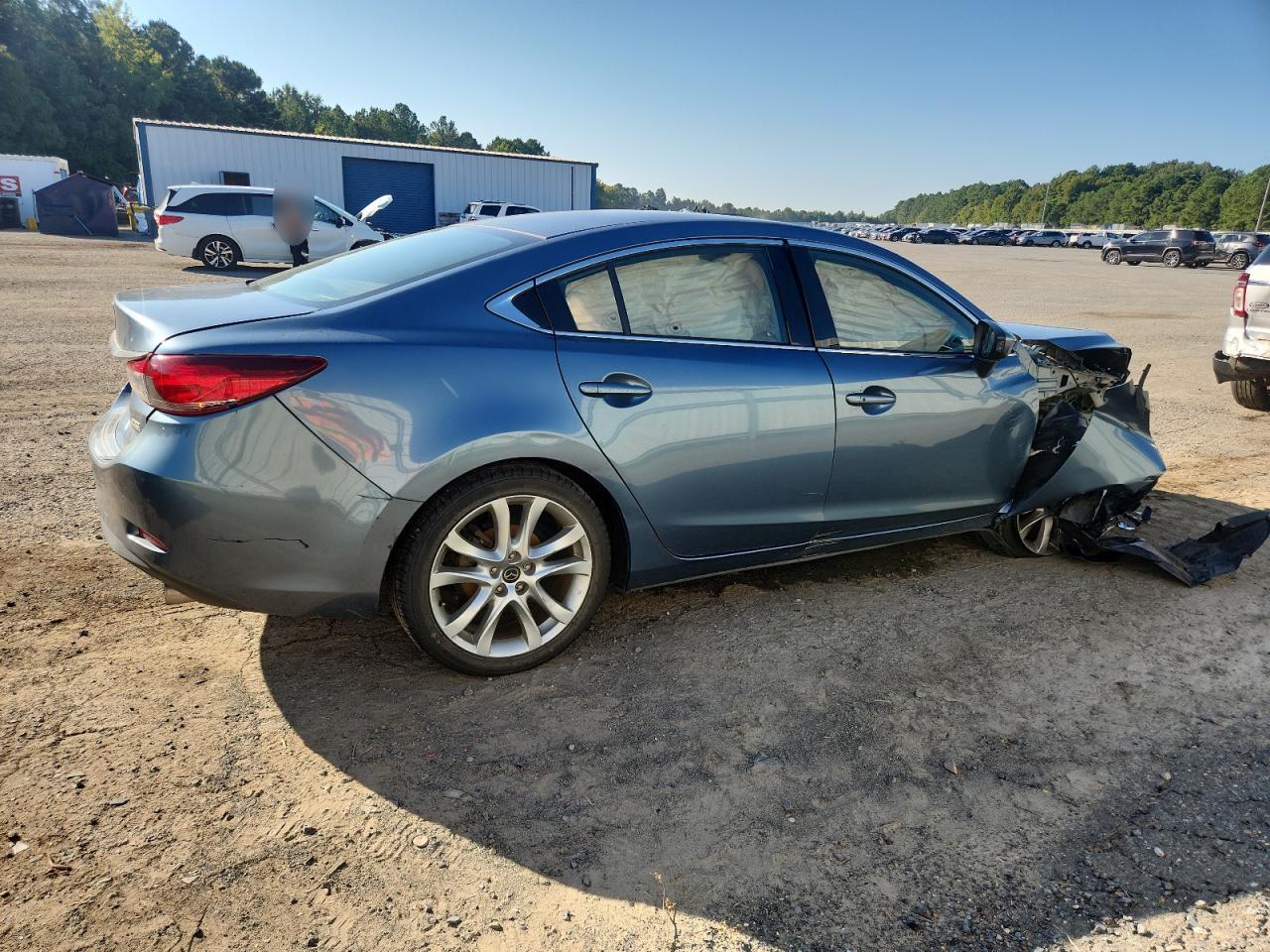 2016 Mazda 6 Touring blue null gasoline JM1GJ1V57G1414211 photo #4