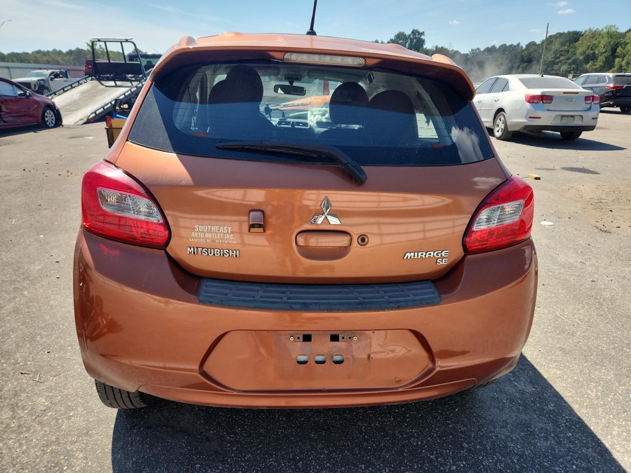 2019 Mitsubishi Mirage Se VIN: ML32A4HJ3KH013407 Lot: 81667825