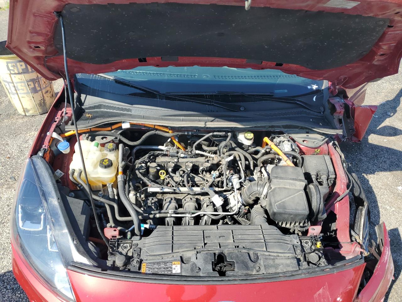 2021 Ford Escape Sel VIN: 1FMCU9CZ6MUB19133 Lot: 80954495