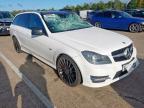 2012 MERCEDES-BENZ C220 AMG SPORT + CDI BLUE  for sale at Copart NEWBURY
