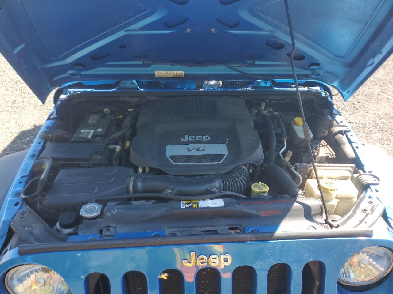 2015 Jeep Wrangler Sport VIN: 1C4AJWAG5FL657366 Lot: 71177455