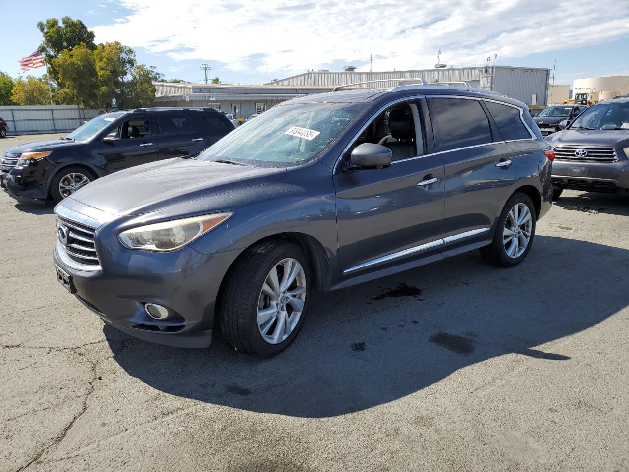 INFINITI JX35 2013. Lot# 80944095. VIN 5N1AL0MM3DC304576. Photo 1