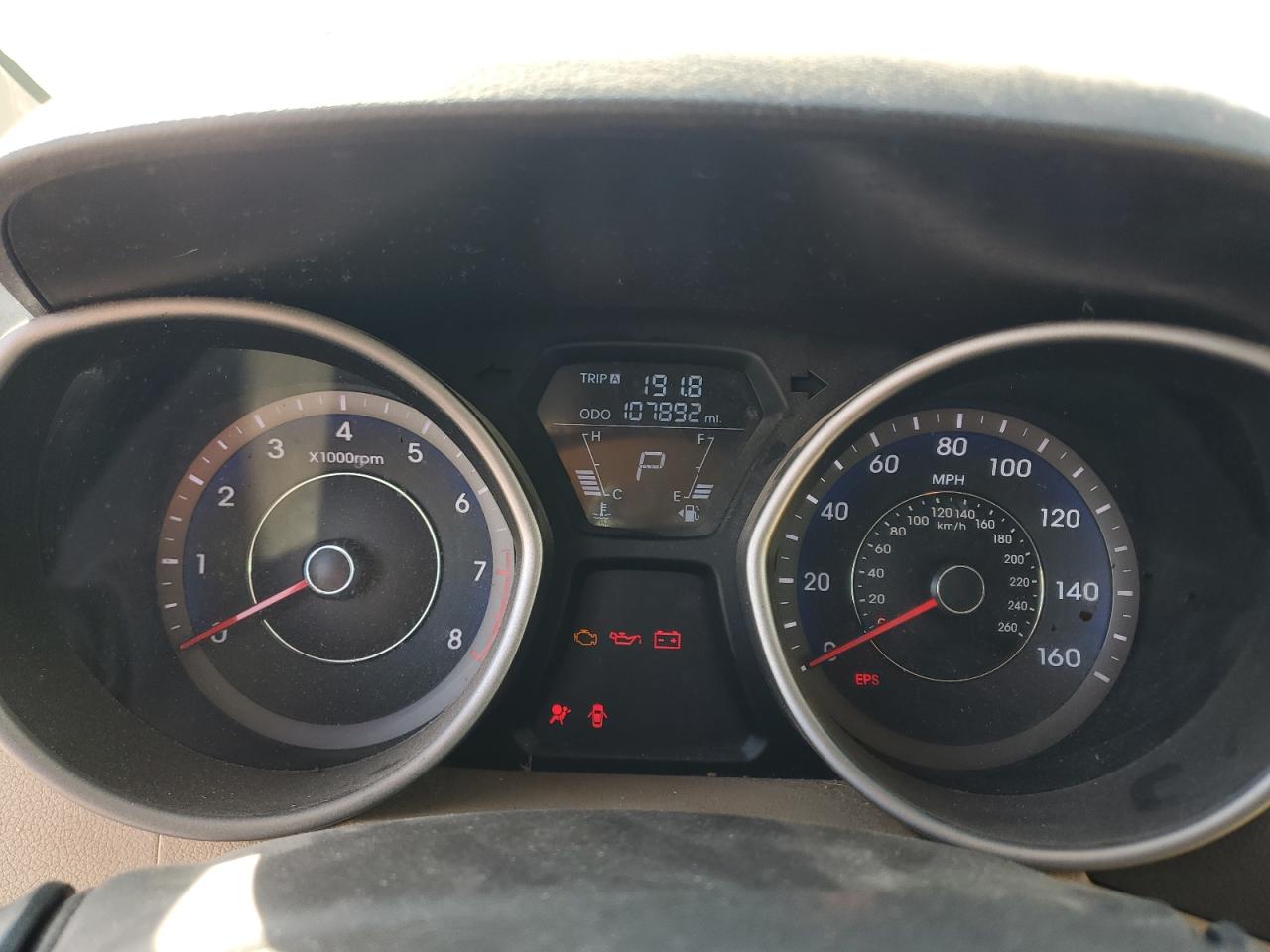 2013 Hyundai Elantra Gls VIN: KMHDH4AE1DU554010 Lot: 80652305