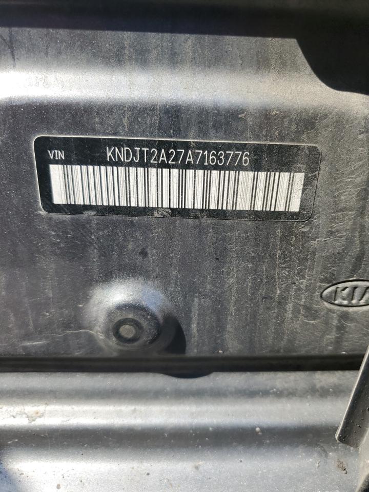 2010 Kia Soul + VIN: KNDJT2A27A7163776 Lot: 80385235