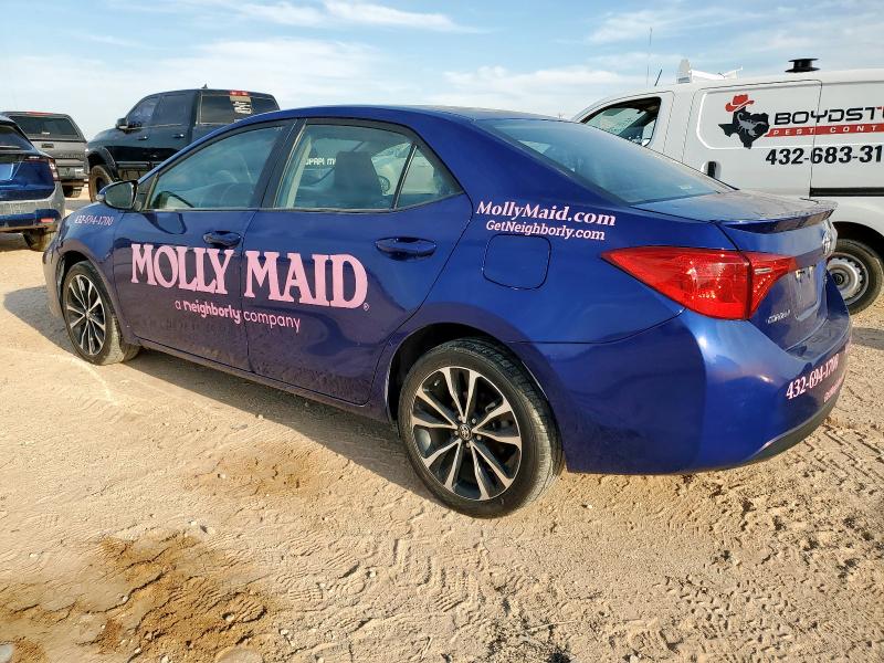  TOYOTA COROLLA 2018 Синий