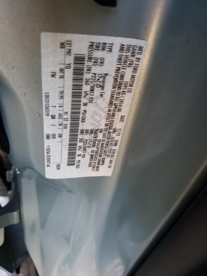 2013 Ford C-Max Sel VIN: 1FADP5BU2DL515831 Lot: 84353325