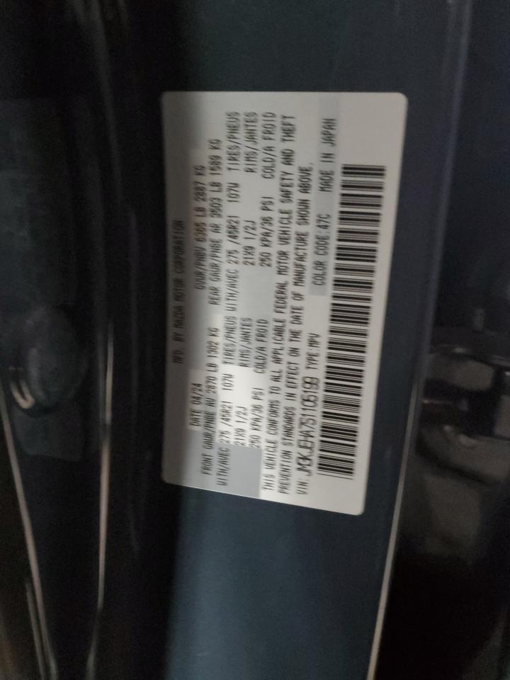 2025 Mazda Cx-70 Premium Plus VIN: JM3KJEHA7S1105199 Lot: 80559005