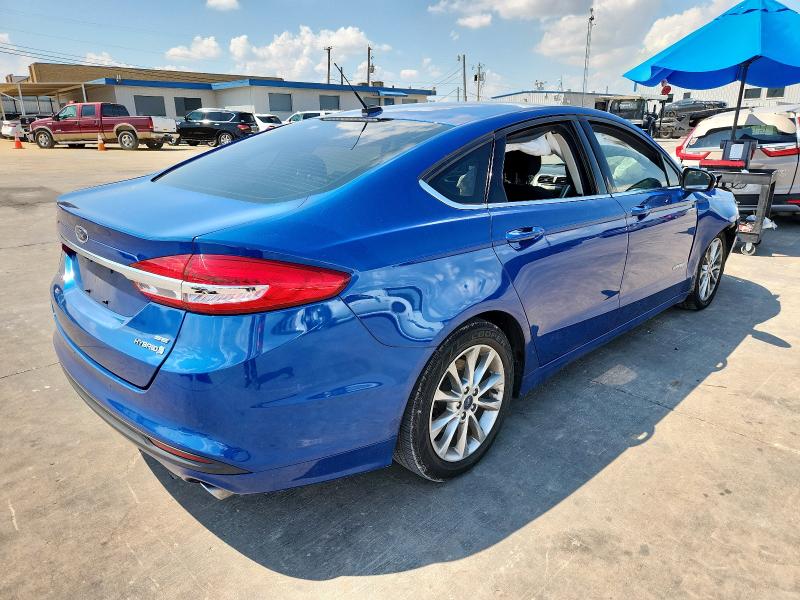  FORD FUSION 2017 Синий