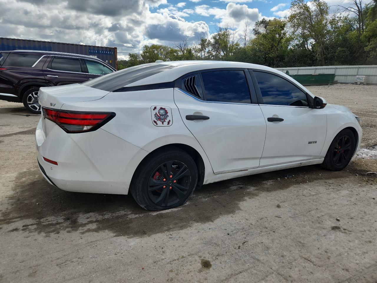 2021 Nissan Sentra Sv white null gas 3N1AB8CVXMY271554 photo #4