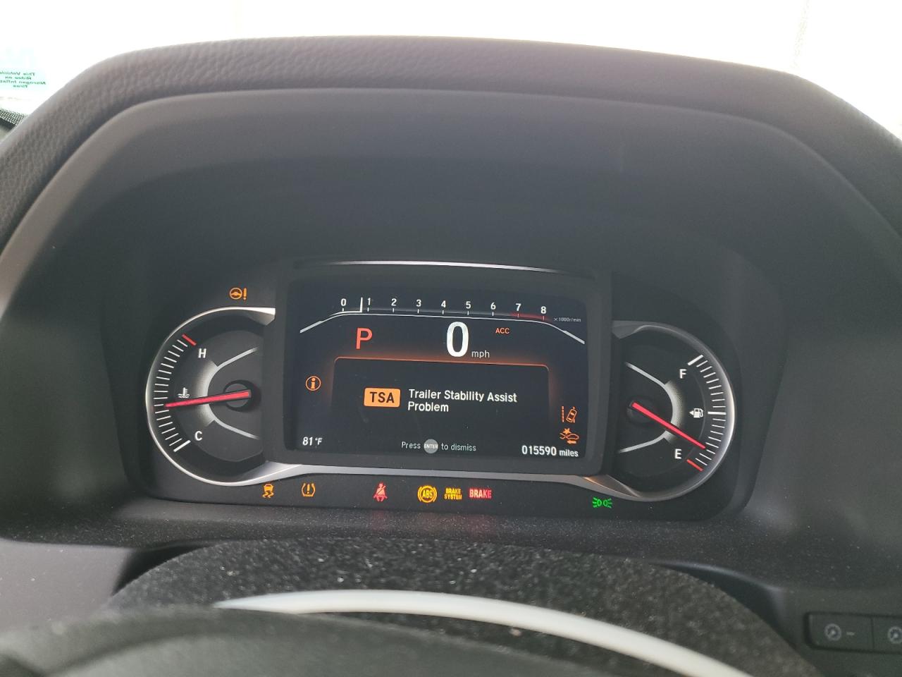 2025 Honda Passport Black Edition VIN: 5FNYF8H88SB013433 Lot: 81499165