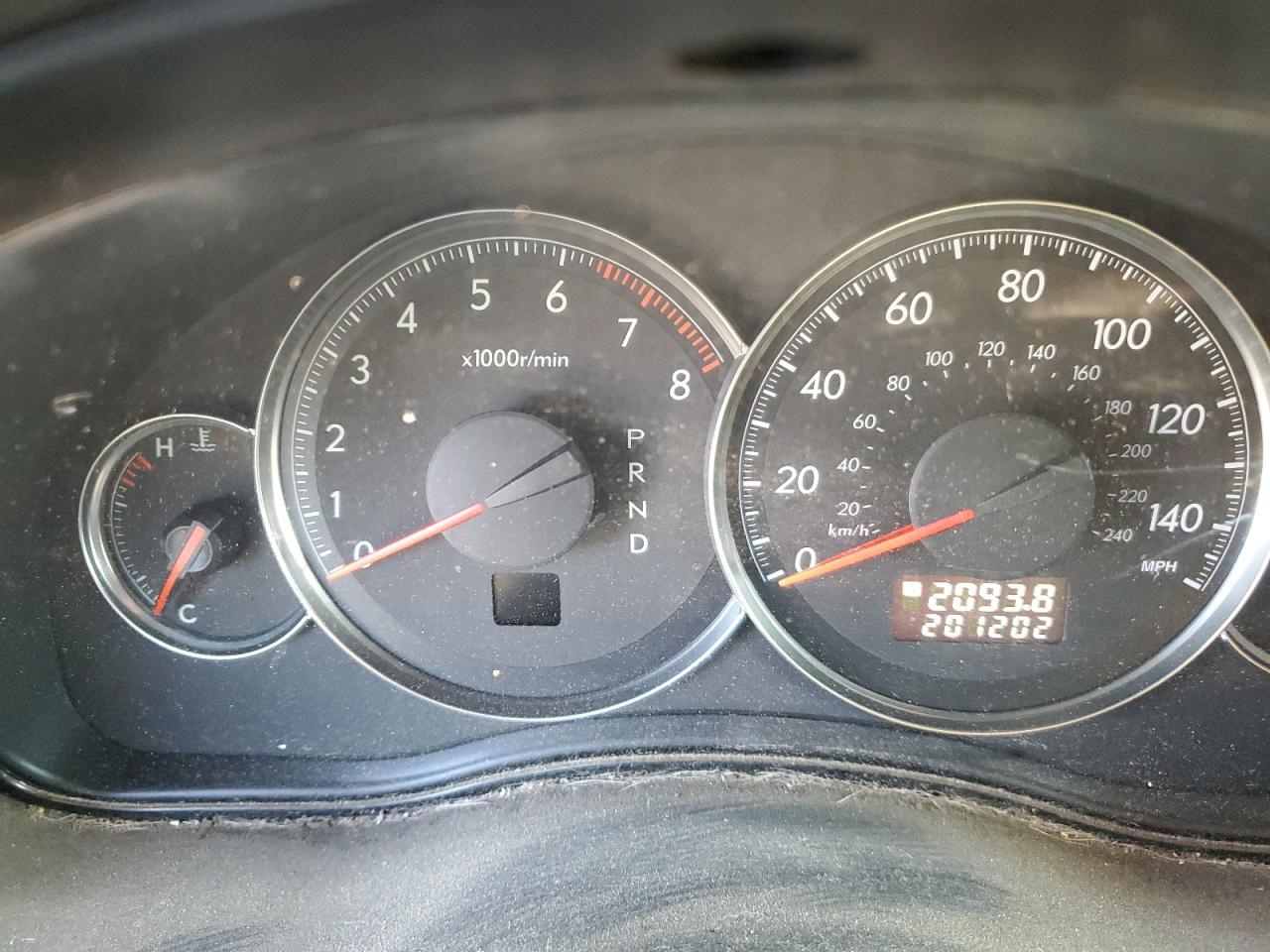 2009 Subaru Outback 2.5I VIN: 4S4BP61C697321220 Lot: 80886675