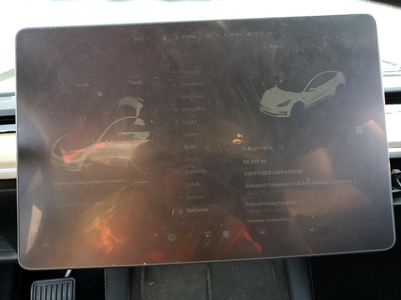 2023 Tesla Model 3 VIN: 5YJ3E1EA2PF465686 Lot: 84291525