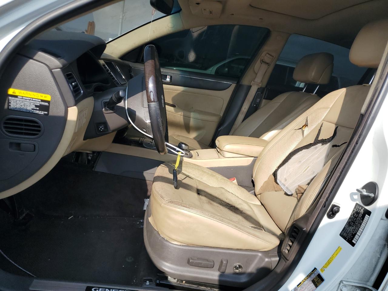 2010 Hyundai Genesis 4.6L VIN: KMHGC4DFXAU100219 Lot: 80756865