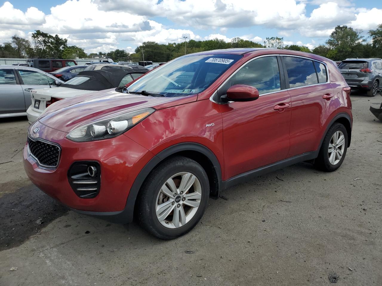 KIA SPORTAGE 2019. Lot# 70870905. VIN KNDPMCAC7K7572965. Photo 1