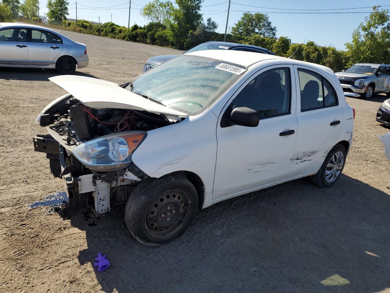 NISSAN MICRA 2015. Lot# 80681595. VIN 3N1CK3CP5FL200758. Photo 1