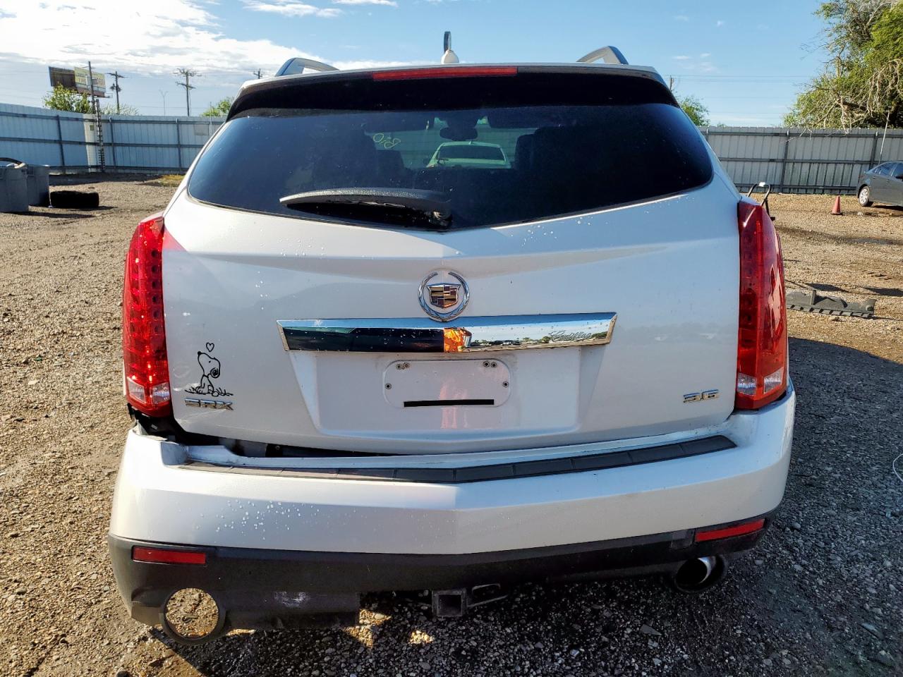 2012 Cadillac Srx VIN: 3GYFNGE38CS556619 Lot: 81455225