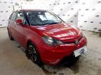 2018 MG 3 STYLE + VTI-TECH  for sale at Copart BELFAST