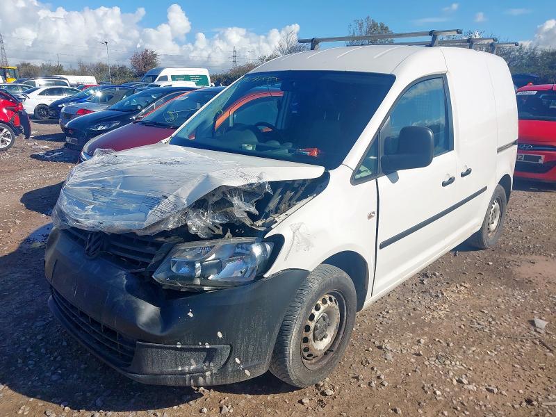 2013 VOLKSWAGEN CADDY C20 TDI 75  for sale at Copart BRISTOL