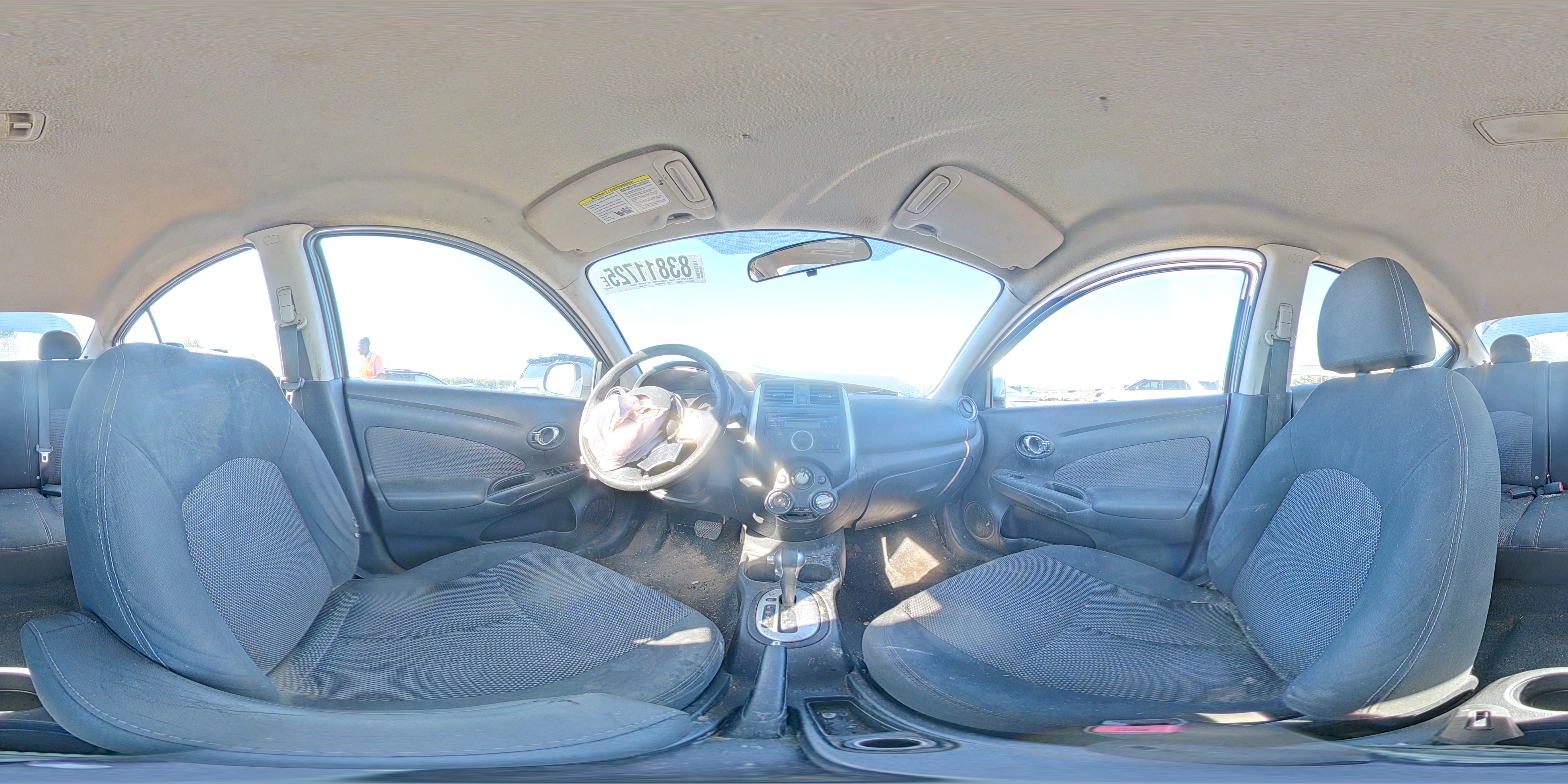 2014 Nissan Versa S VIN: 3N1CN7AP3EL834862 Lot: 83811725