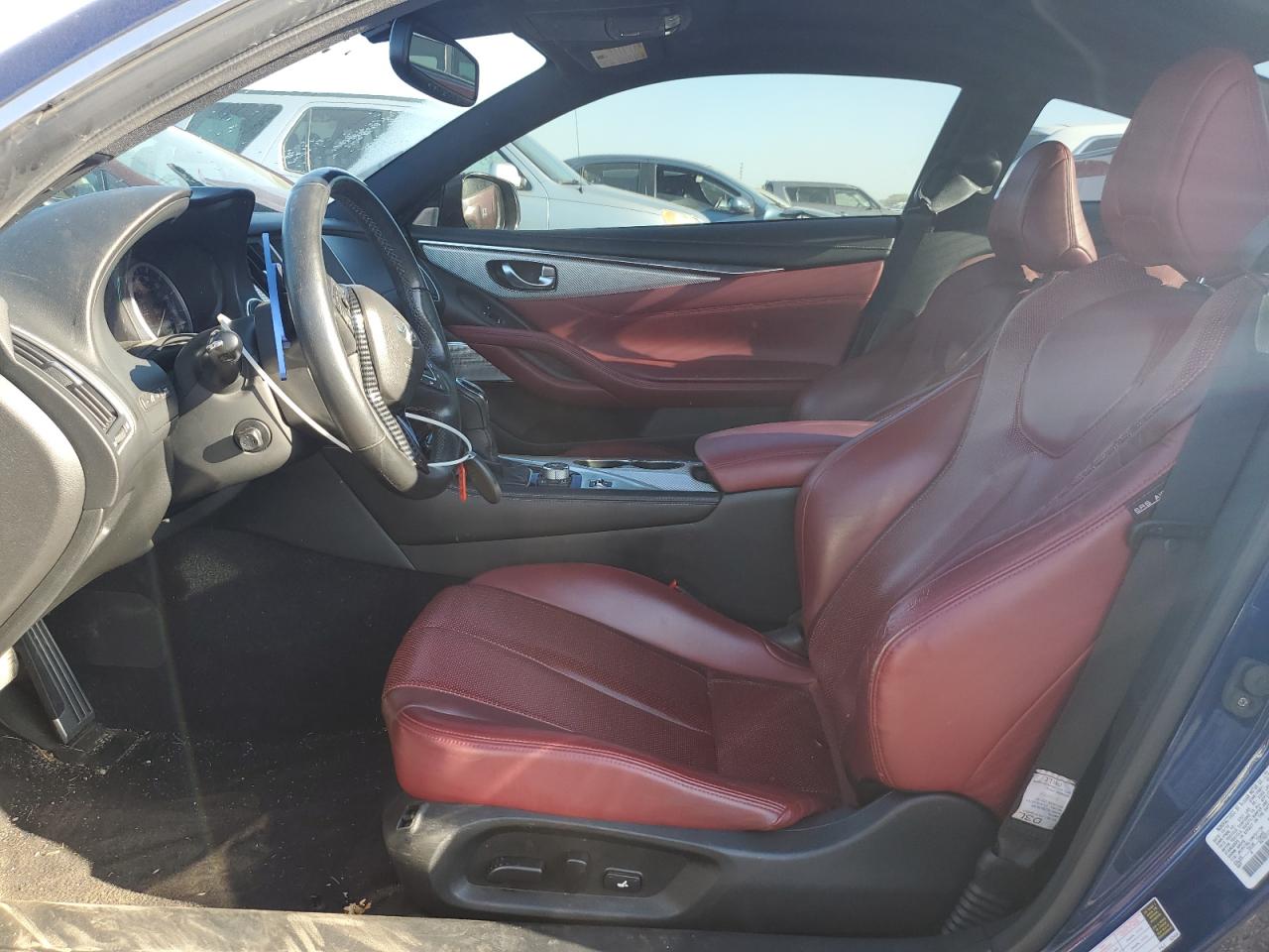 2017 Infiniti Q60 Red Sport 400 VIN: JN1FV7EL1HM701158 Lot: 84024755