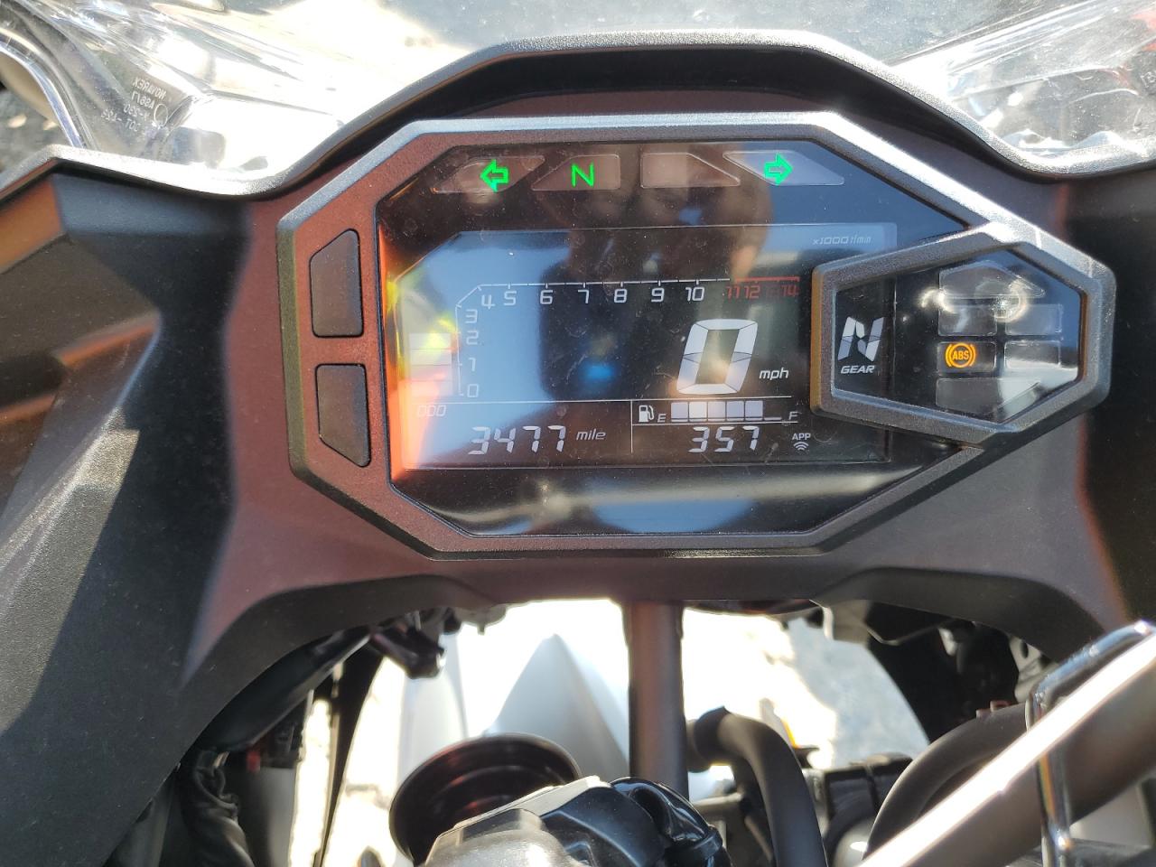 2025 Kawasaki Ex500 VIN: ML5EXGG12SDA52571 Lot: 81553205