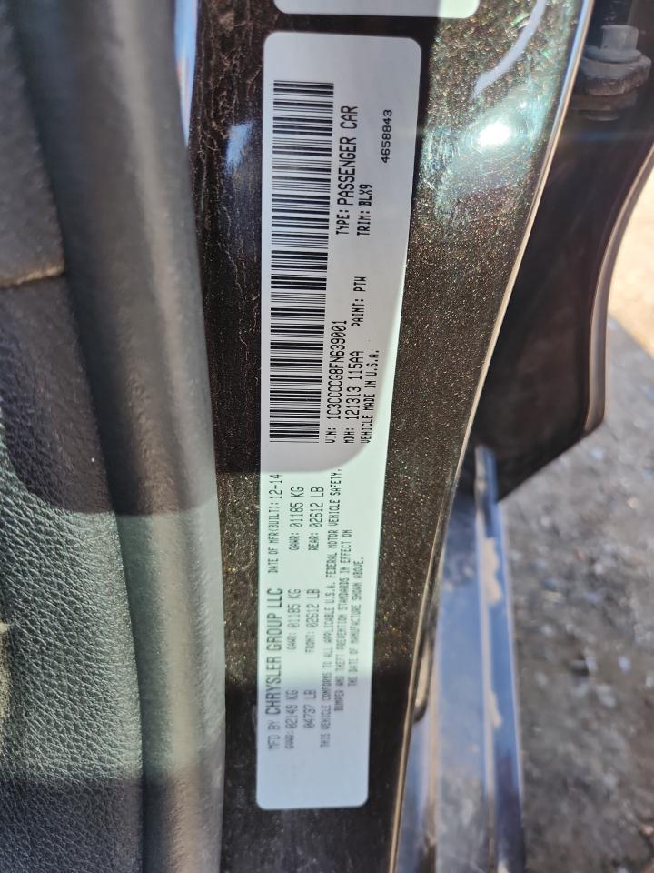 2015 Chrysler 200 C VIN: 1C3CCCCG8FN639001 Lot: 71880065