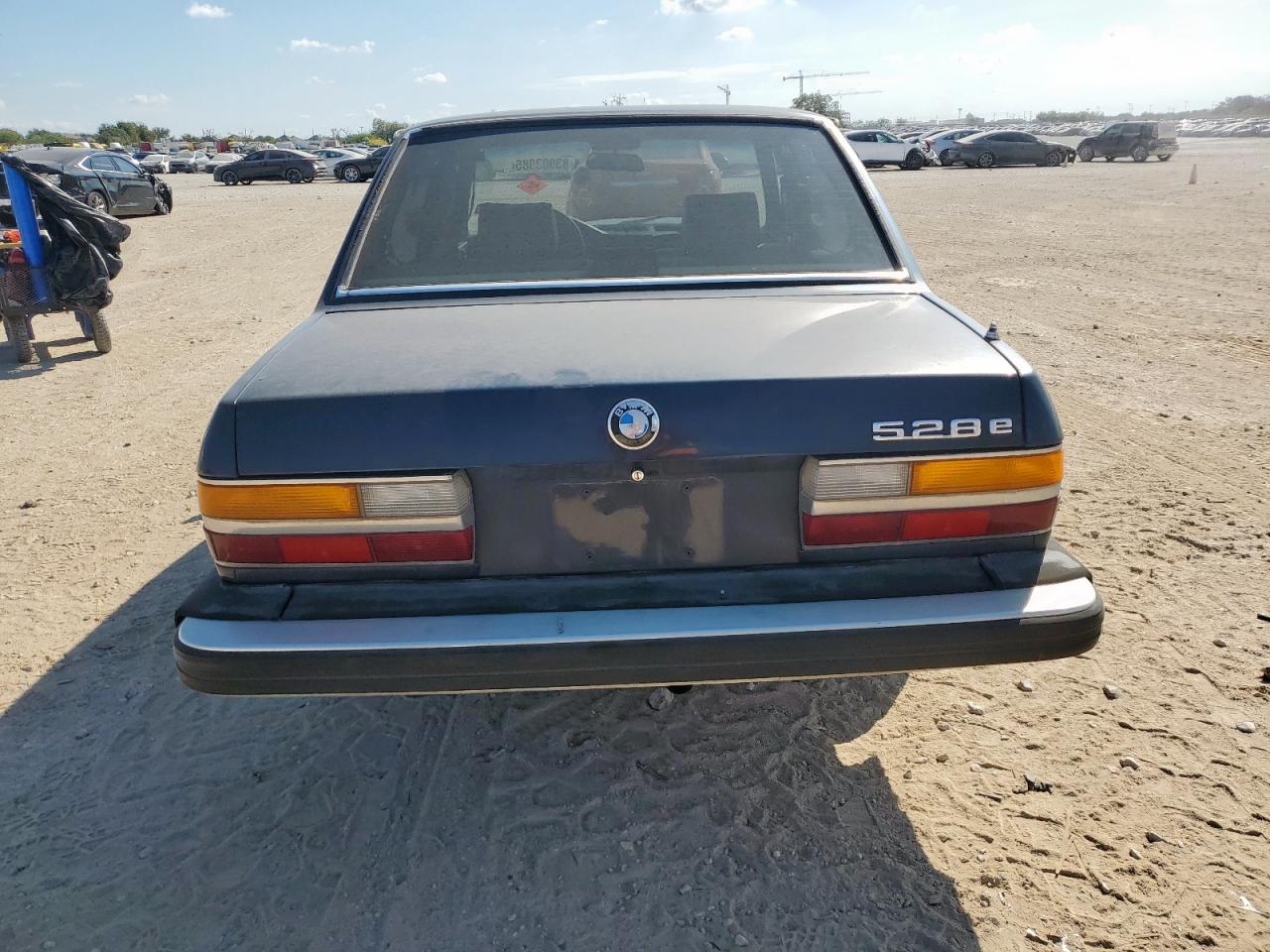 1986 BMW 528 E Automatic VIN: WBADK8300G9703381 Lot: 83903985