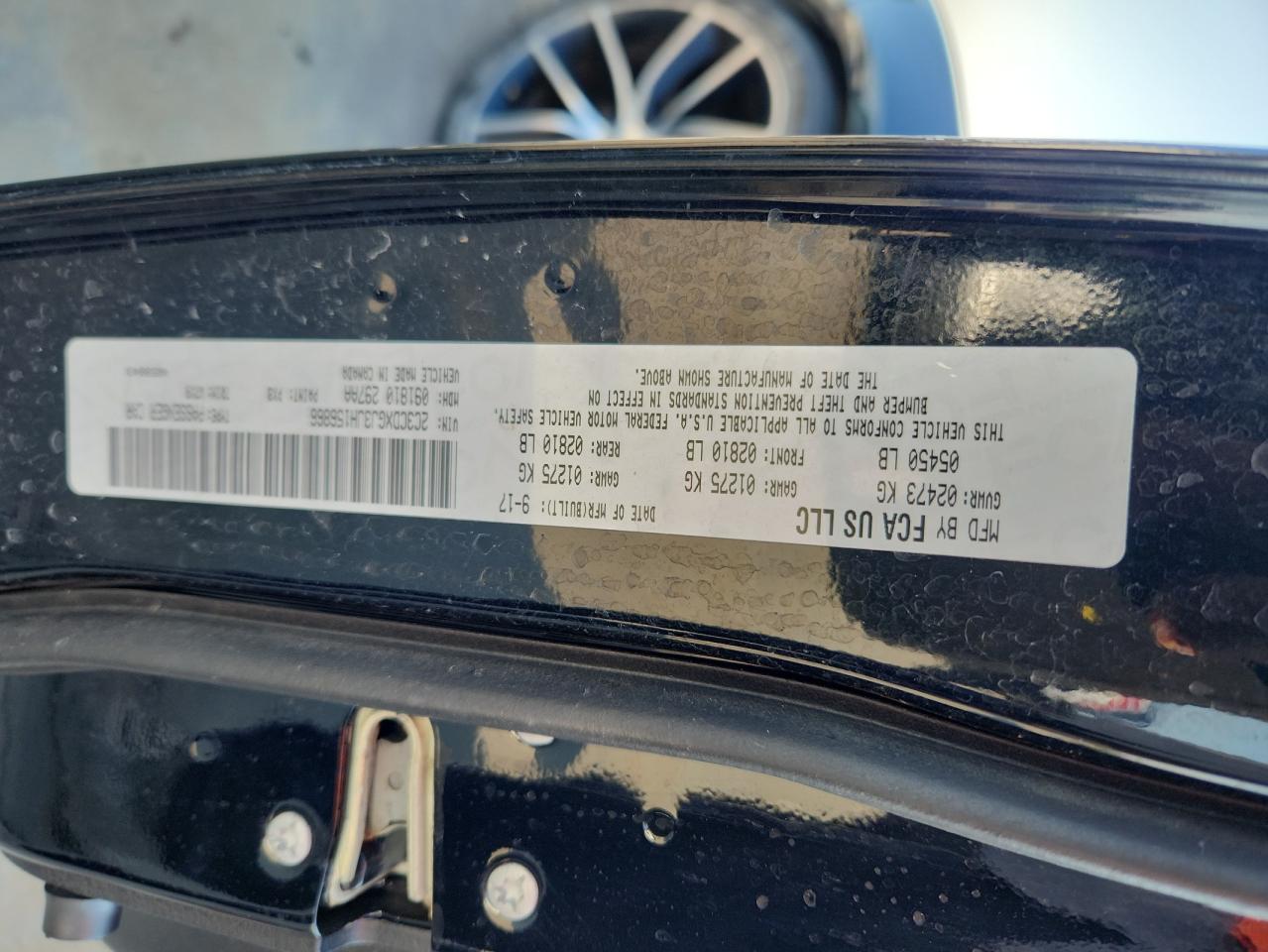 2018 Dodge Charger R/T 392 VIN: 2C3CDXGJ3JH156866 Lot: 80345615