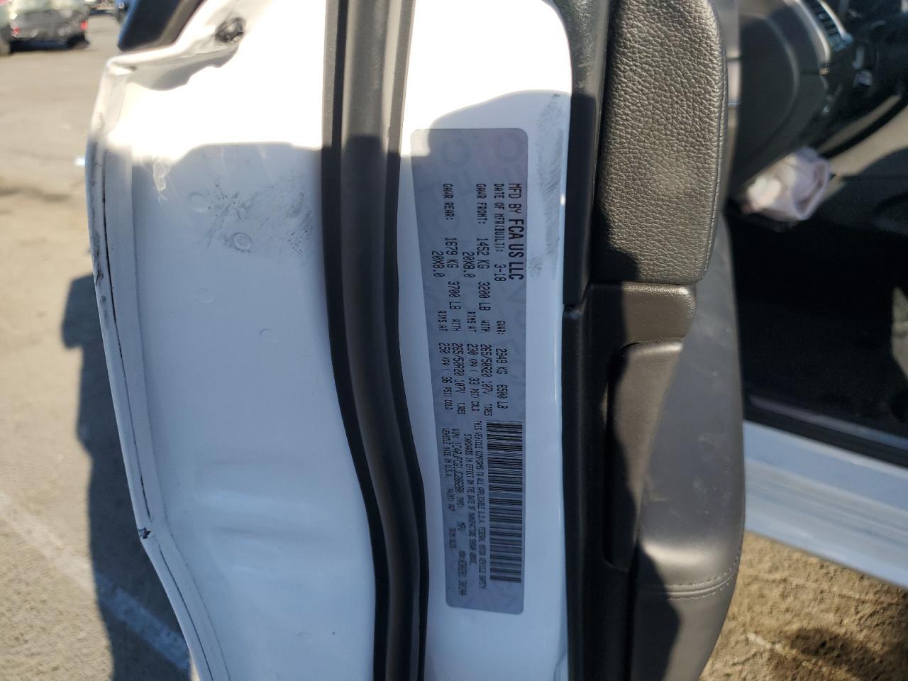 2018 Jeep Grand Cherokee Overland VIN: 1C4RJFCG1JC286280 Lot: 80948865