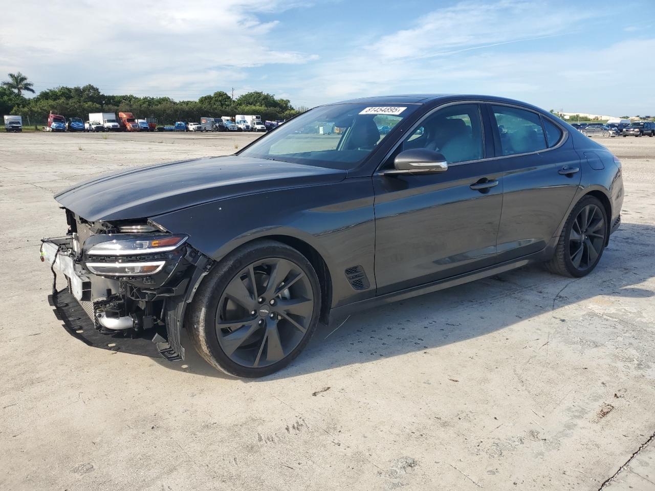 2023 Genesis G70 Base VIN: KMTG34TA2PU132893 Lot: 81454895