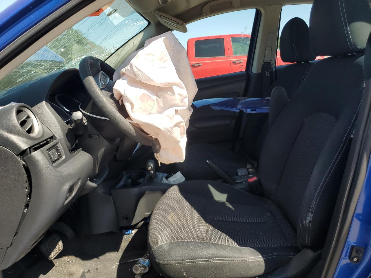 2015 Nissan Versa S VIN: 3N1CN7AP9FL827836 Lot: 71003365