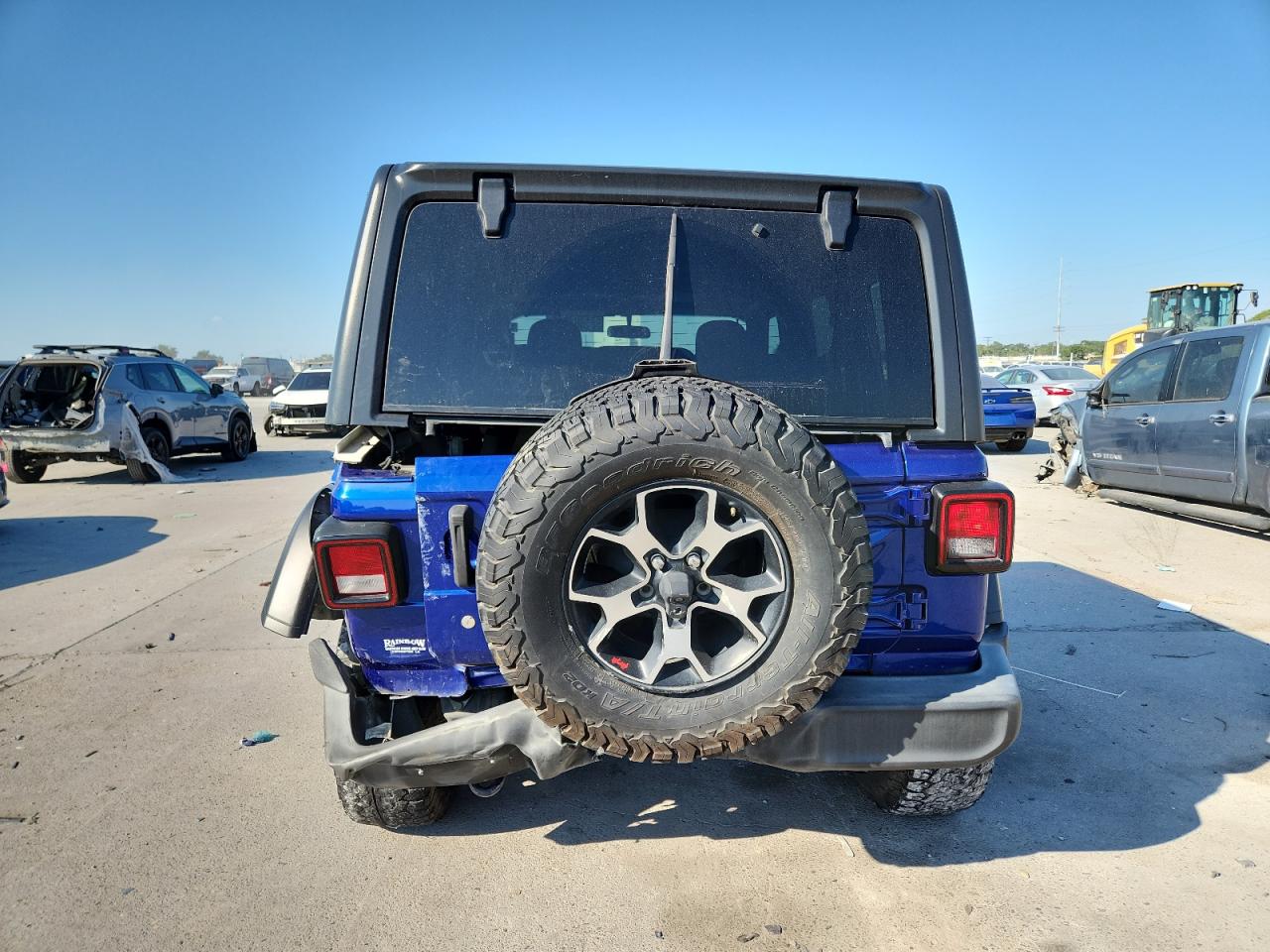 2018 Jeep Wrangler Unlimited Sport VIN: 1C4HJXDN5JW197194 Lot: 80848565