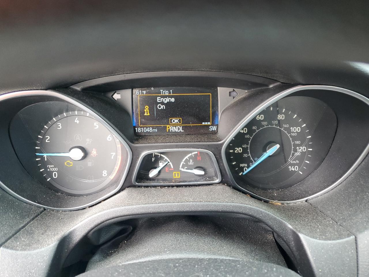 2016 Ford Focus Se VIN: 1FADP3K27GL348342 Lot: 80432715