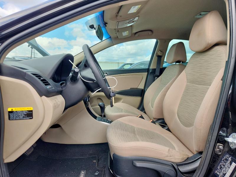  HYUNDAI ACCENT 2016 Czarny