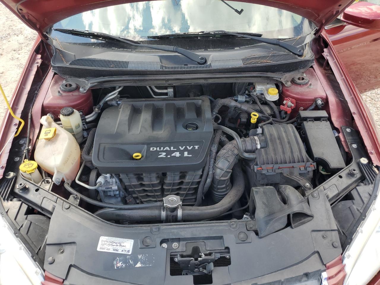 2014 Chrysler 200 Lx VIN: 1C3CCBAB8EN122846 Lot: 71610855