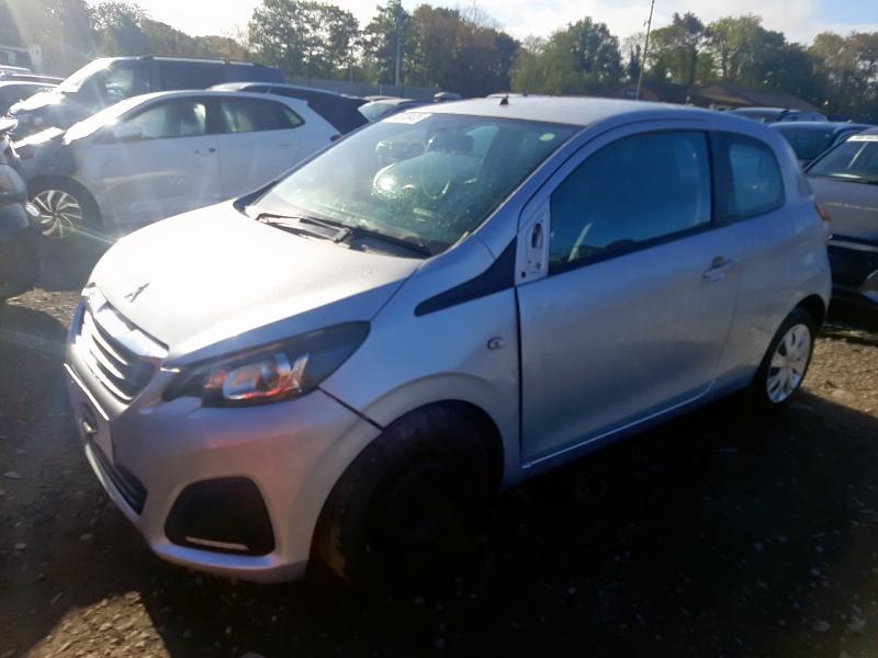 2016 PEUGEOT 108 ACTIVE for sale at Copart WOLVERHAMPTON