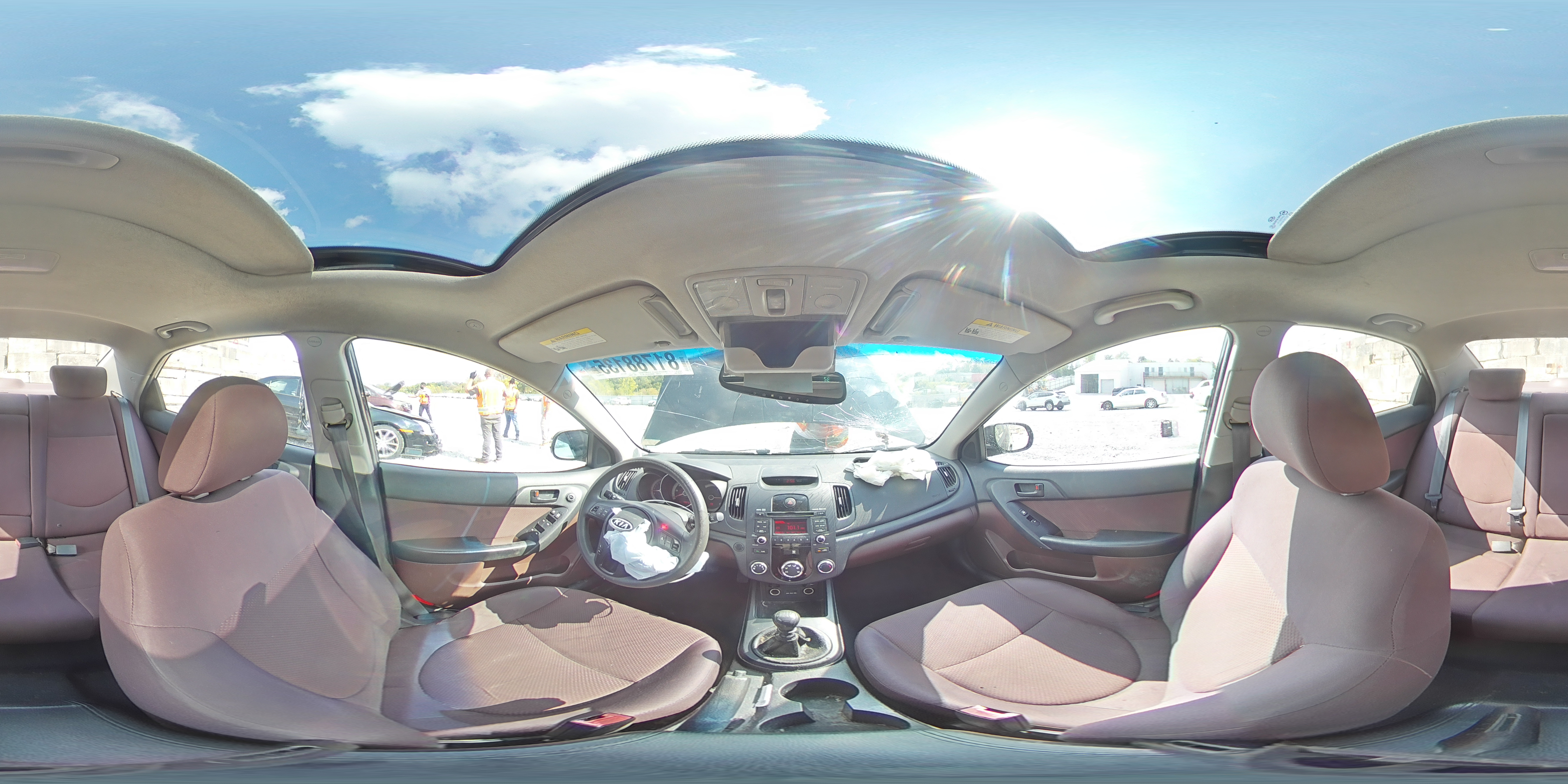 2010 Kia Forte Ex VIN: KNAFU4A25A5125843 Lot: 81788135