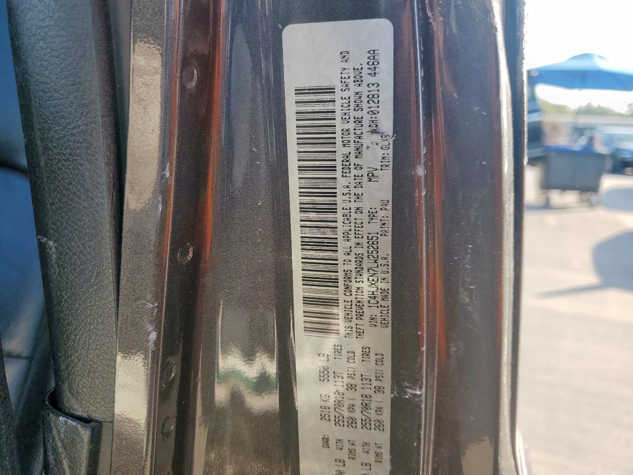 2020 Jeep Wrangler Unlimited Sahara VIN: 1C4HJXEN7LW252651 Lot: 80461725