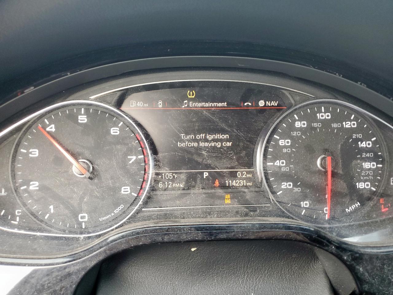 2013 Audi A8 L Quattro VIN: WAURGAFD7DN005236 Lot: 71282635