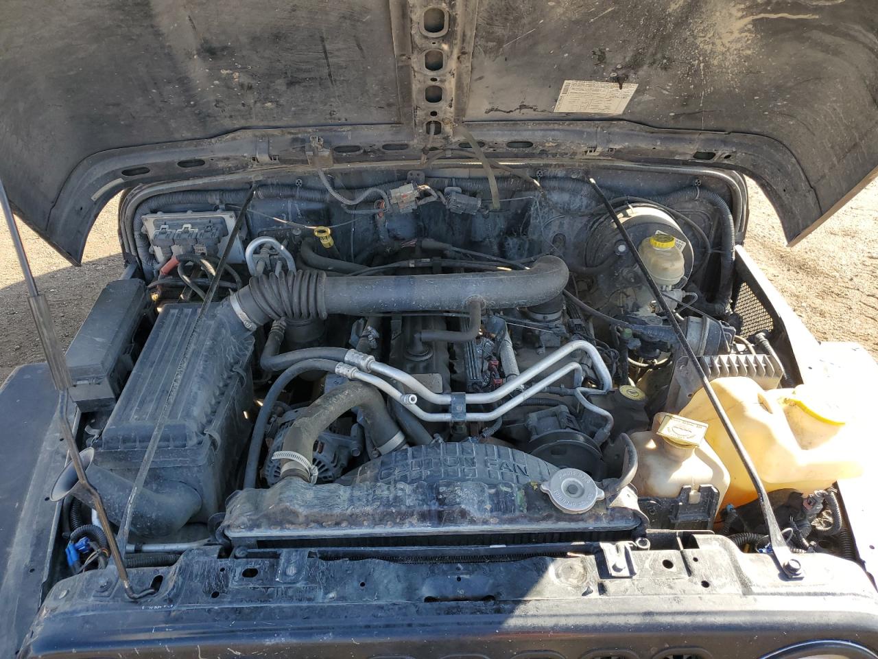 2004 Jeep Wrangler / Tj Rubicon VIN: 1J4FA69S74P737413 Lot: 83940895