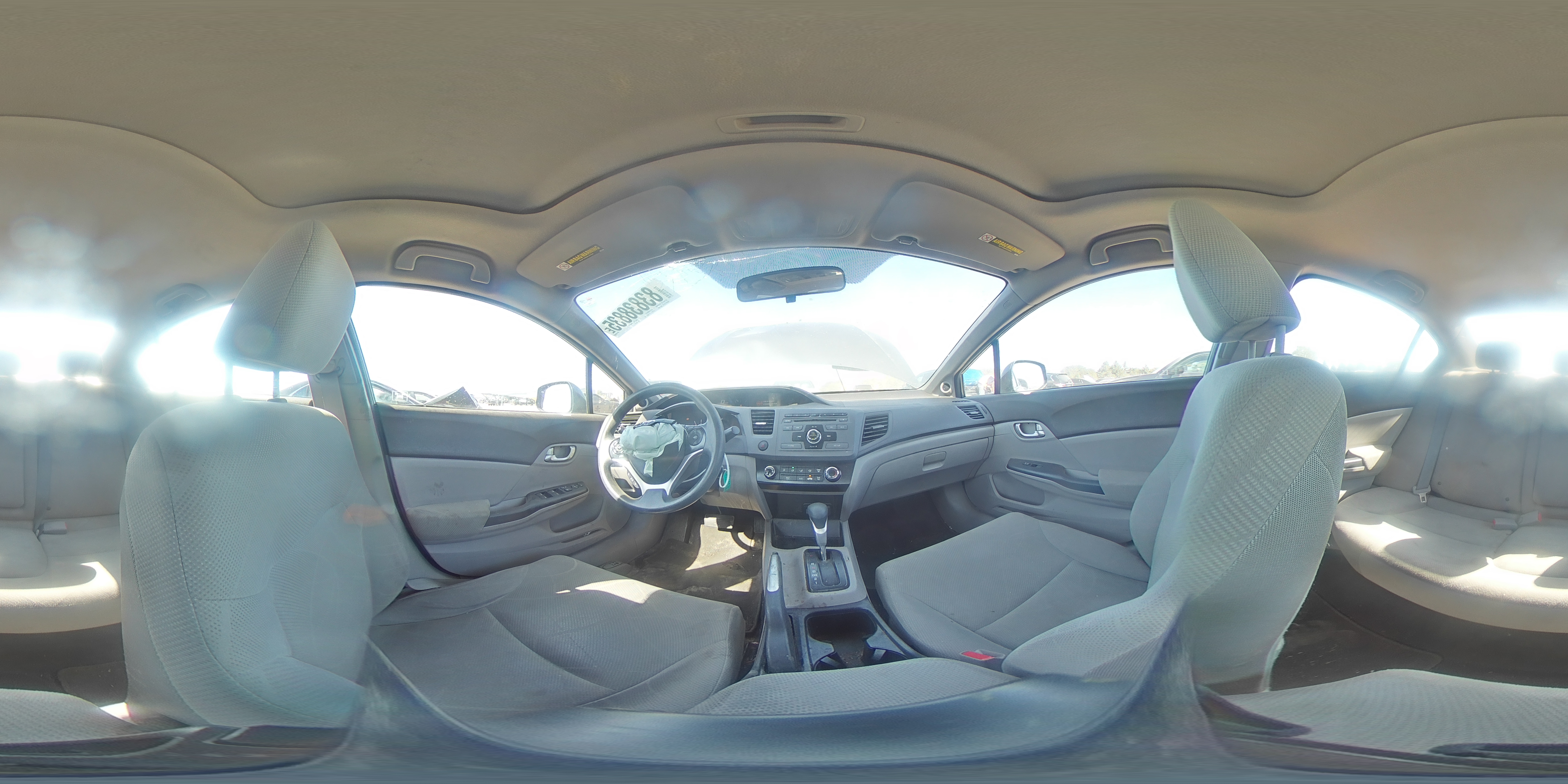 2012 Honda Civic Ex VIN: 19XFB2F80CE089724 Lot: 83838835