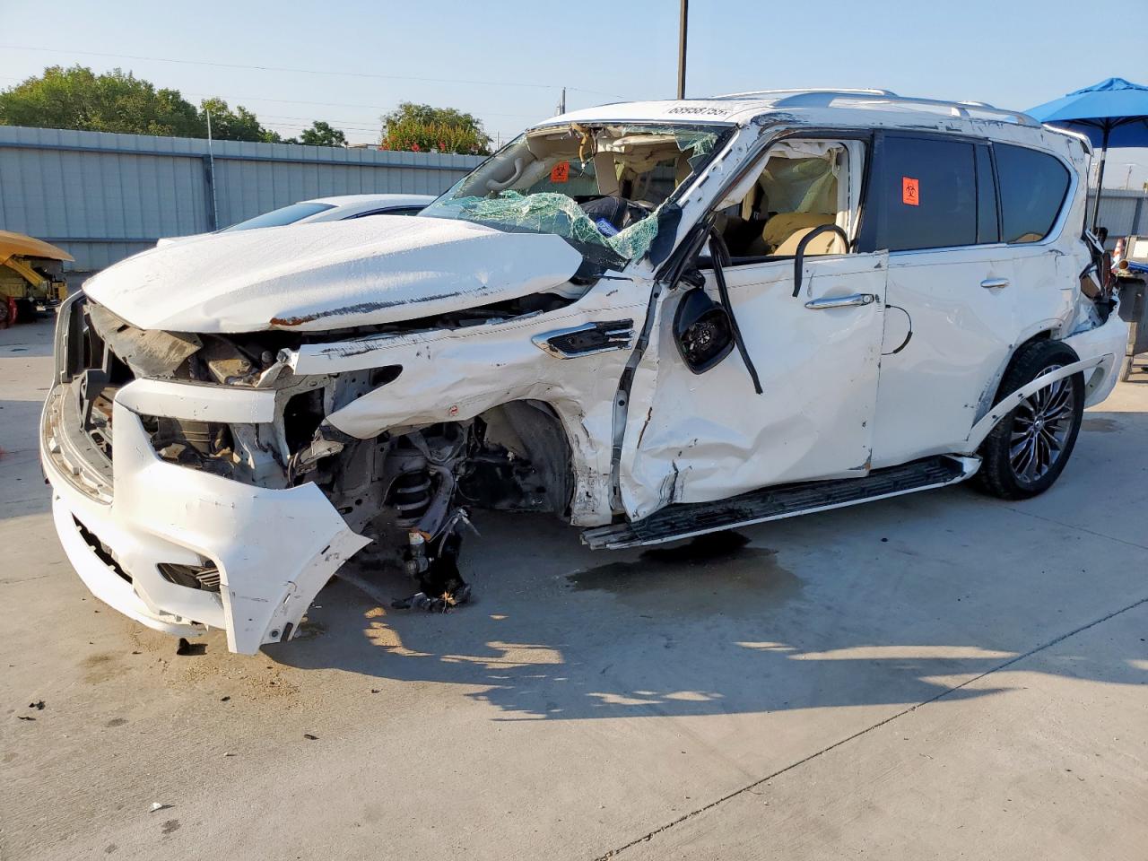 INFINITI QX80 2021. Lot# 68958755. VIN JN8AZ2AF9M9716541. Photo 1