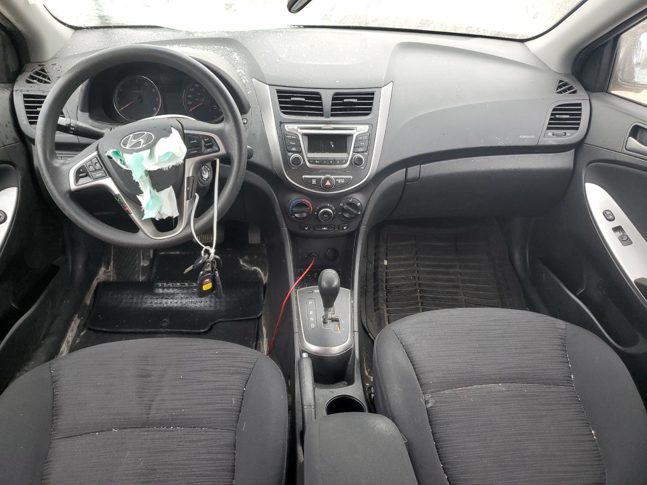 2017 Hyundai Accent Se VIN: KMHCT5AE1HU360874 Lot: 81426345