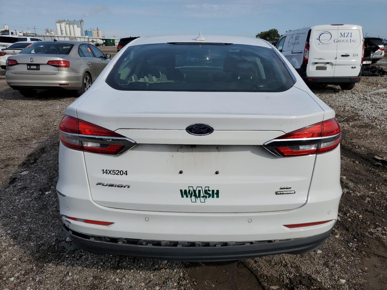 2020 Ford Fusion Se VIN: 3FA6P0LU0LR237232 Lot: 81262465