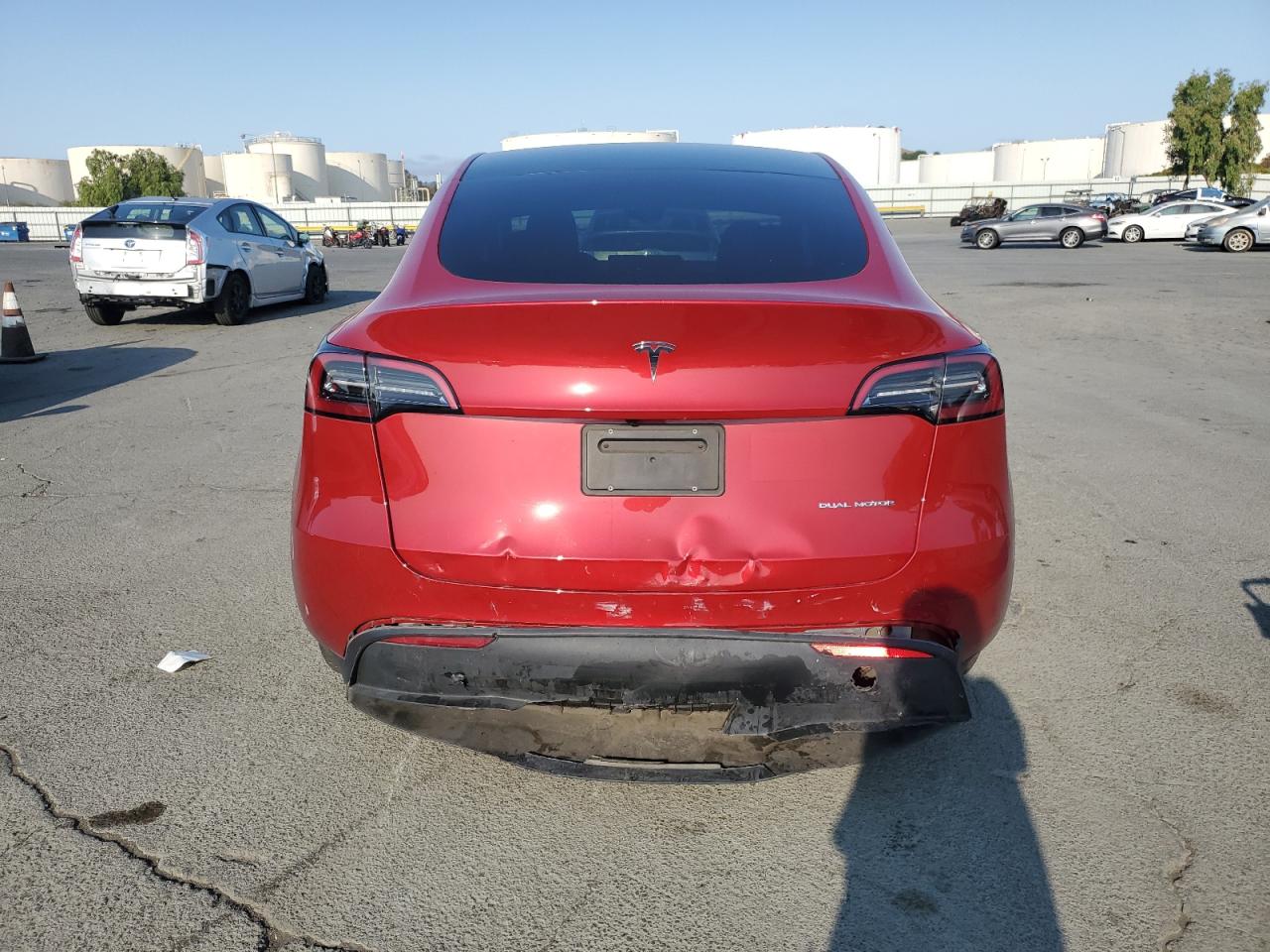 2023 Tesla Model Y VIN: 7SAYGDEE5PA124139 Lot: 80696425